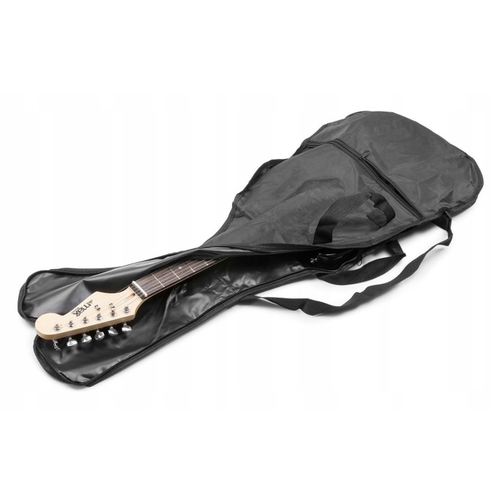 Zestaw Gitara Elektryczna z Piecykiem Gitarowym Pokrowiec + kabel + stojak