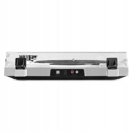 Gramofon Audizio RP310 z USB srebrny Odtwarzacz Vinyli