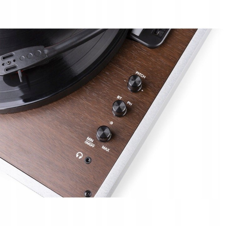 Gramofon Audizio RP320 z USB czarny Odtwarzacz Vinyli