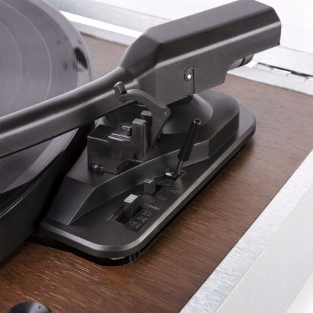 Gramofon Audizio RP320 z USB czarny Odtwarzacz Vinyli