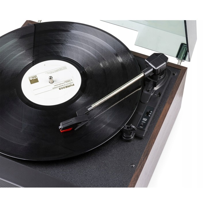 System Audio Gramofon z Odtwarzaczem CD USB AUX Bluetooth