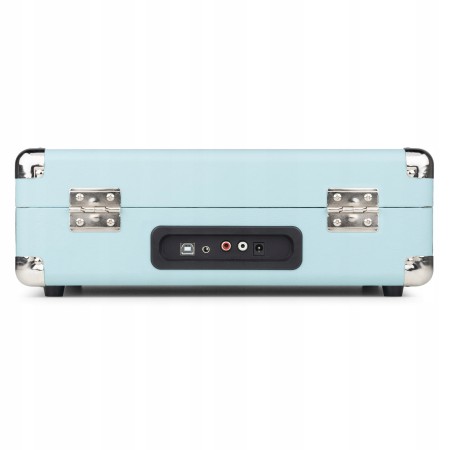 Gramofon Audizio RP116 Bluetooth Głośniki AUX in Miętowy Gramofon w Walizce