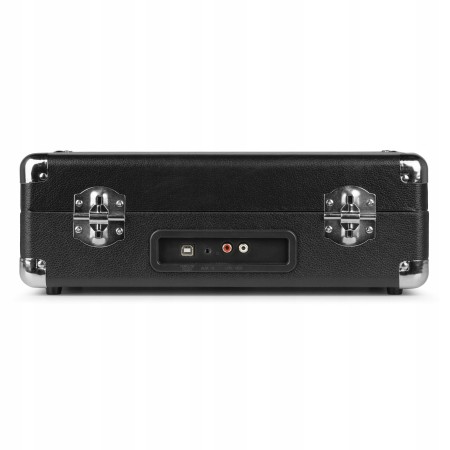 Gramofon Audizio RP114 w Walizce Głośniki AUX in Czarny Gramofon w Walizce