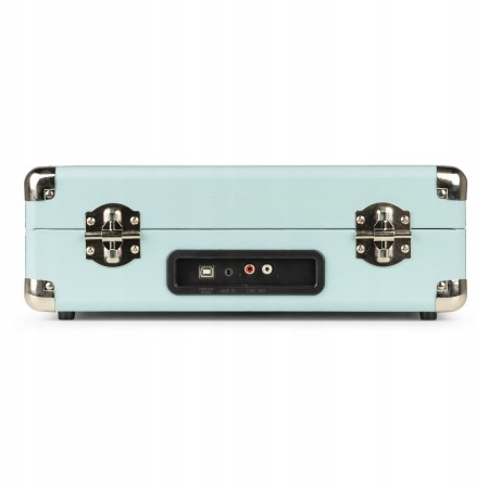 Gramofon Audizio RP114 w Walizce Głośniki AUX in Miętowy Gramofon w Walizce