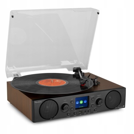 Gramofon Audizio Tulsa Bluetooth USB Radio FM DAB+