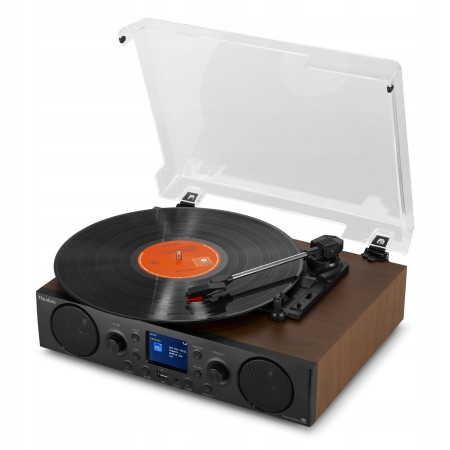 Gramofon Audizio Tulsa Bluetooth USB Radio FM DAB+