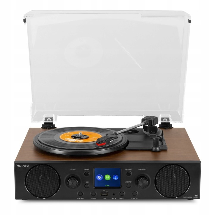 Gramofon Audizio Tulsa Bluetooth USB Radio FM DAB+