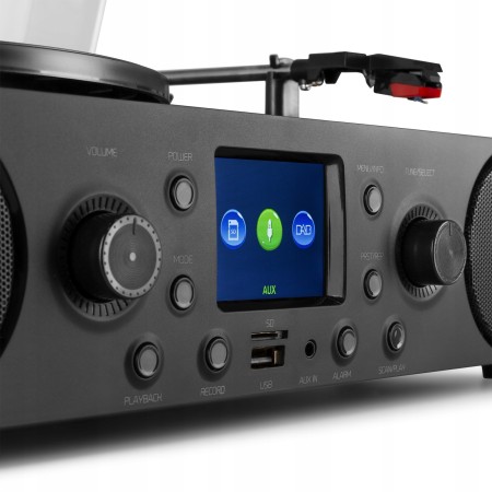 Gramofon Audizio Tulsa Bluetooth USB Radio FM DAB+