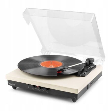 Gramofon Audizio RP113C Bluetooth Odtwarzacz Vinyl USB Recording