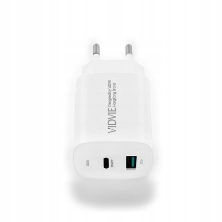 Ładowarka TypC USB A Szybkie ładowanie + kabel TypC na TypC
