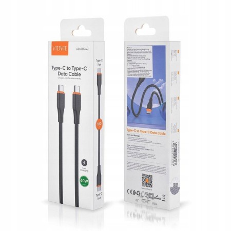 Ładowarka TypC USB A Szybkie ładowanie + kabel TypC na TypC