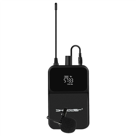 Zestaw Mikrofonów bezprzewodowych Shudder SDR2804 8 mikrofonów z mikroportami bodypack nagłowny + klip krawatowy 128 kanałów