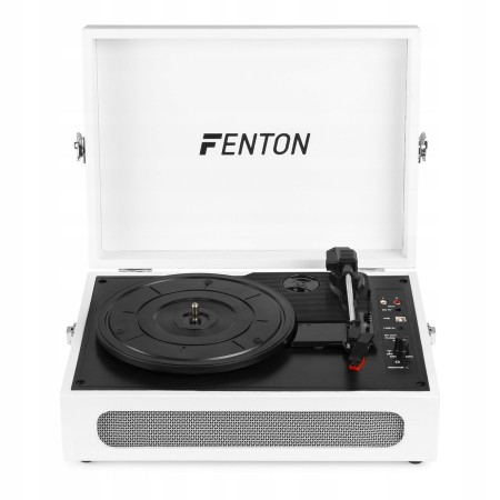 Gramofon Fenton RP118F z wbudowanymi głośnikami w Walizce Bluetooth AUX in