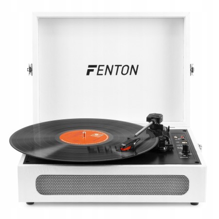 Gramofon Fenton RP118F z wbudowanymi głośnikami w Walizce Bluetooth AUX in