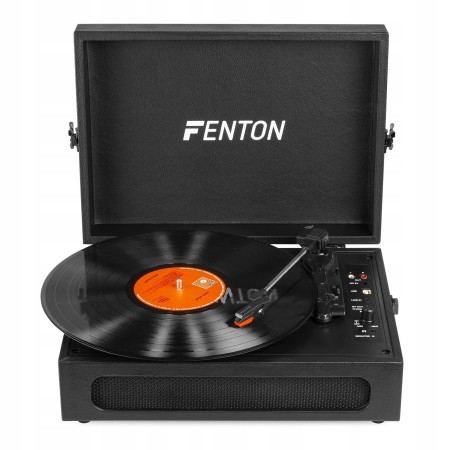 Gramofon Fenton RP118B z wbudowanymi głośnikami w Walizce Bluetooth AUX in