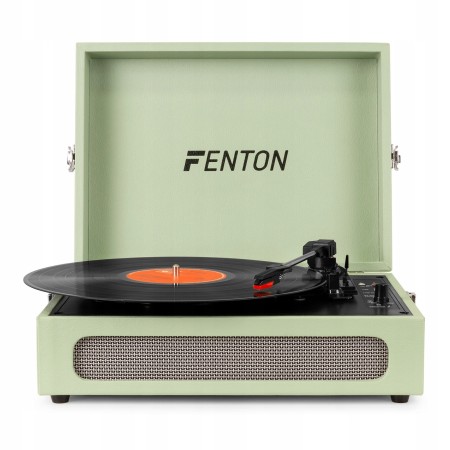 Gramofon Fenton RP118C z wbudowanymi głośnikami w Walizce Bluetooth AUX in
