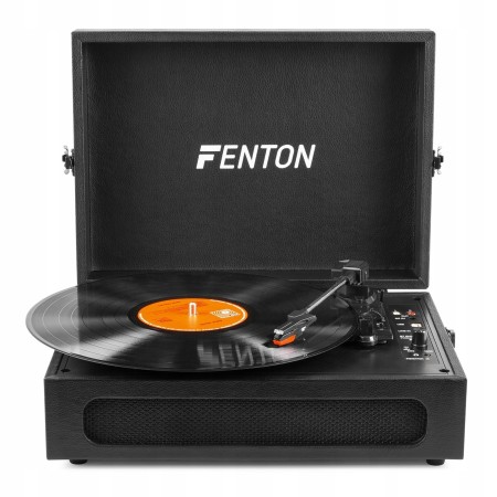 Gramofon Fenton RP118B z wbudowanymi głośnikami w Walizce Bluetooth AUX in