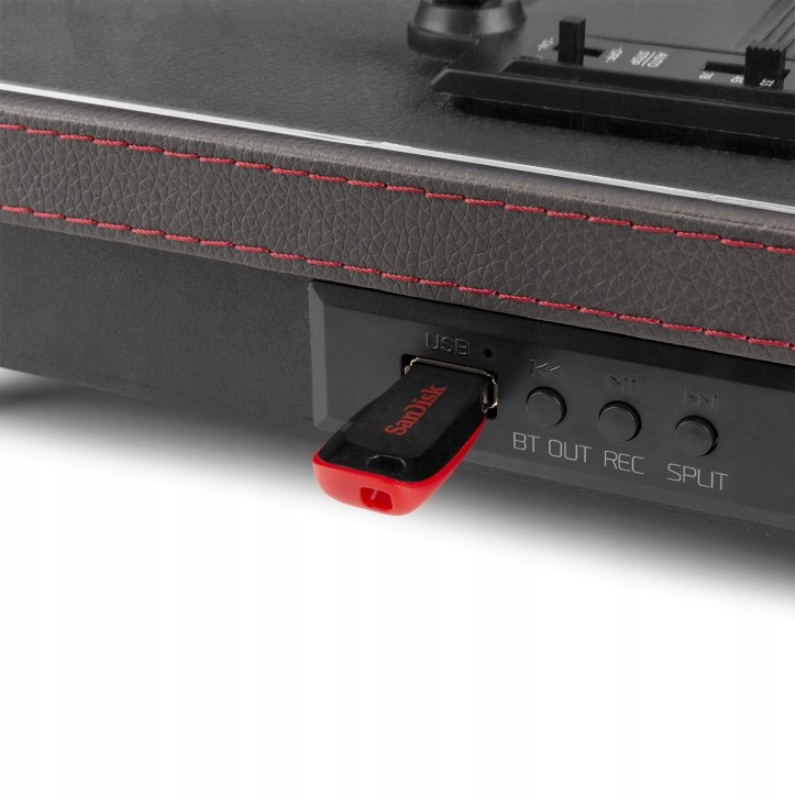 Gramofon Audizio RP113B Bluetooth Odtwarzacz Vinyl USB Recording