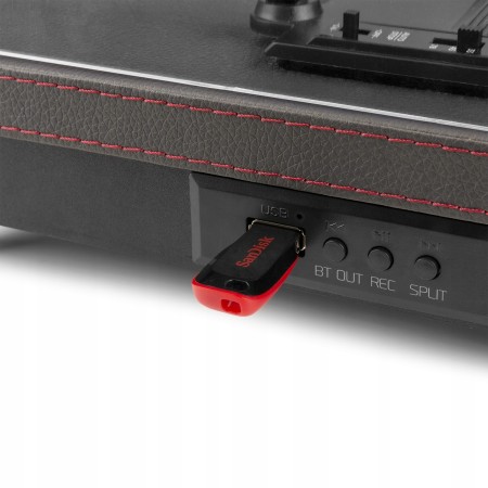 Gramofon Audizio RP113B Bluetooth Odtwarzacz Vinyl USB Recording