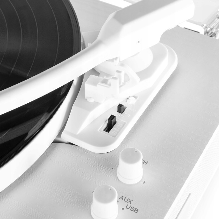 Gramofon Fenton RP162W Bluetooth Odtwarzacz Vinyl USB Recording