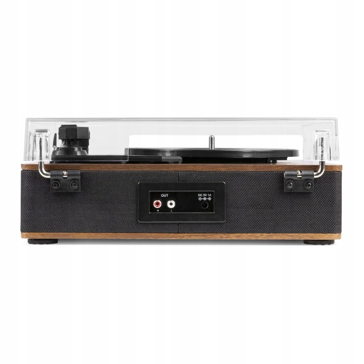 Gramofon Fenton RP161 z wbudowanymi głośnikami Bluetooth Drewniany Gramofon