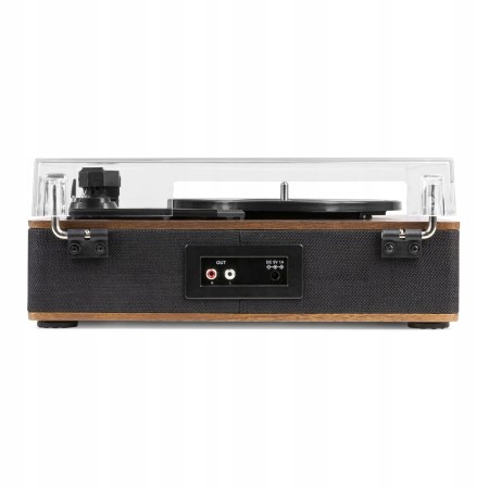 Gramofon Fenton RP161 z wbudowanymi głośnikami Bluetooth Drewniany Gramofon