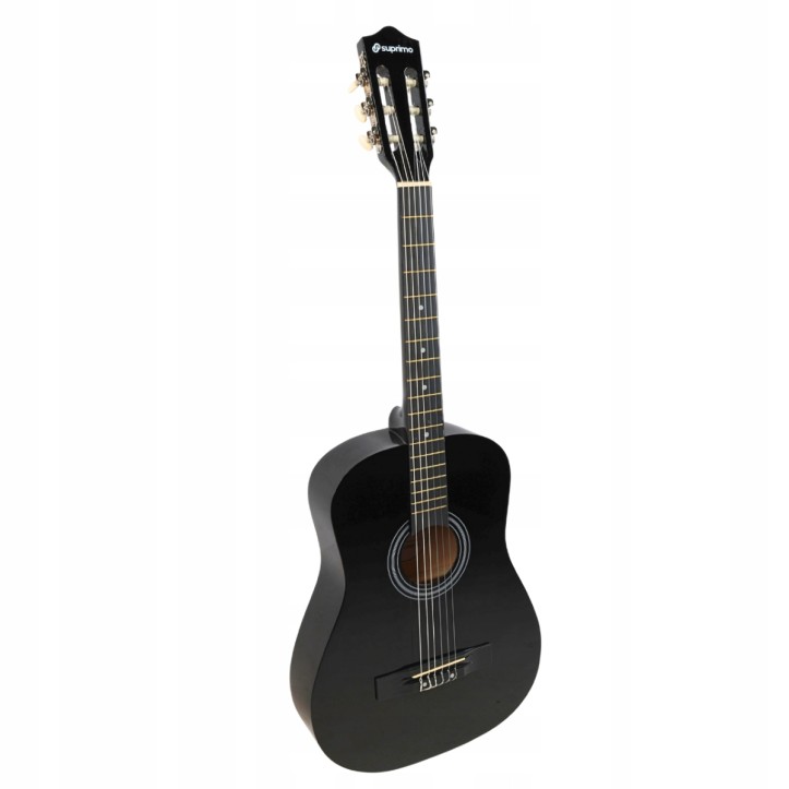 Zestaw Gitara klasyczna 4/4 Gitarowy Pokrowiec + struny + stojak