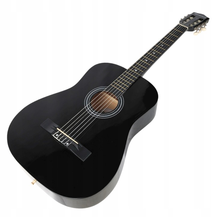 Zestaw Gitara klasyczna 4/4 Gitarowy Pokrowiec + struny + stojak