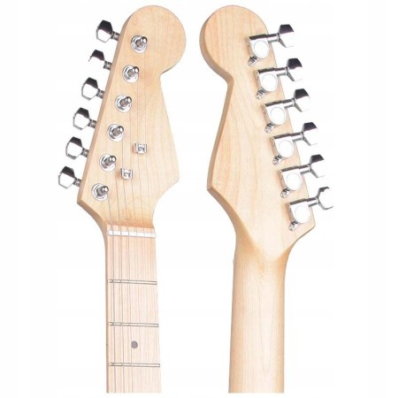 Zestaw Gitara Elektryczna z Piecykiem Gitarowym Pokrowiec + kabel + stojak