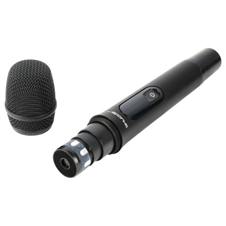 Zestaw Mikrofony bezprzewodowe Shudder SDR2402 wielokanałowy zestaw 4 mikrofony doręczne 120 kanałów