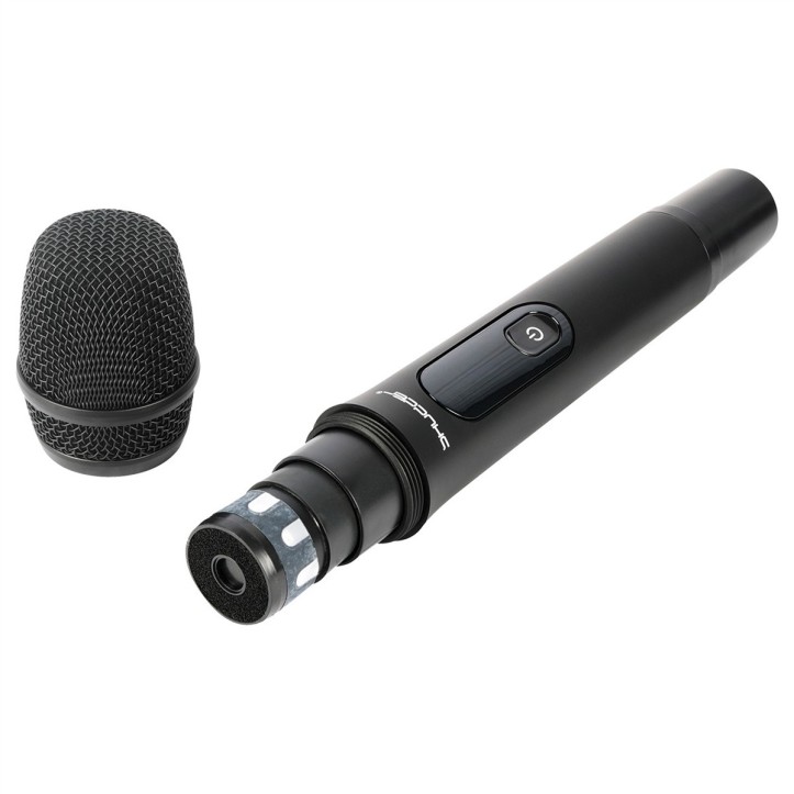 Zestaw Mikrofony bezprzewodowe Shudder SDR2403 zestaw 4 mikrofonów, 2x mikrofon + 2x mikroport bodypack 120 kanałów