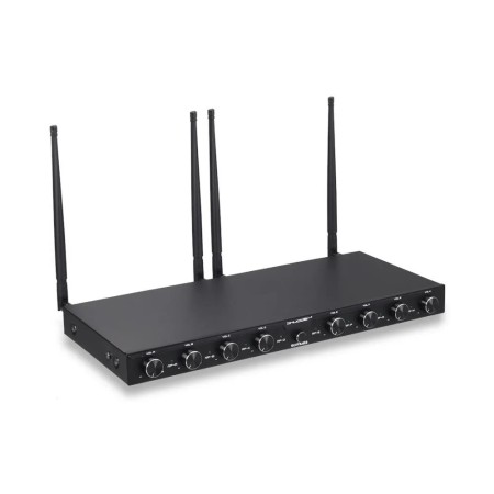 Mikrofony bezprzewodowe 8 kanałowe Shudder SDR1082 8 mikrofonów doręcznych UHF
