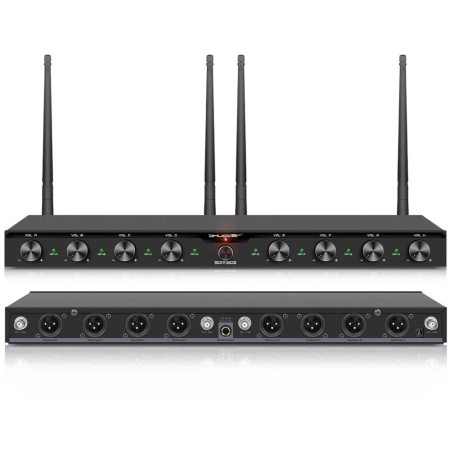 Mikrofony bezprzewodowe 8 kanałowe Shudder SDR1082 8 mikrofonów doręcznych UHF