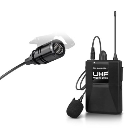 Mikrofony bezprzewodowe 8 kanałowe Shudder SDR1084 8 mikroportów typu bodypack z akcesoriami