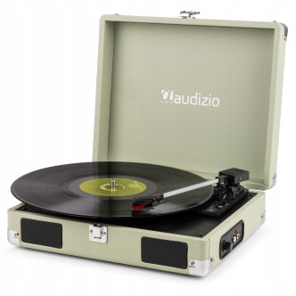 Audizio RP111G Gramofon w Walizce Odtwarzacz Płyt Vinylowych