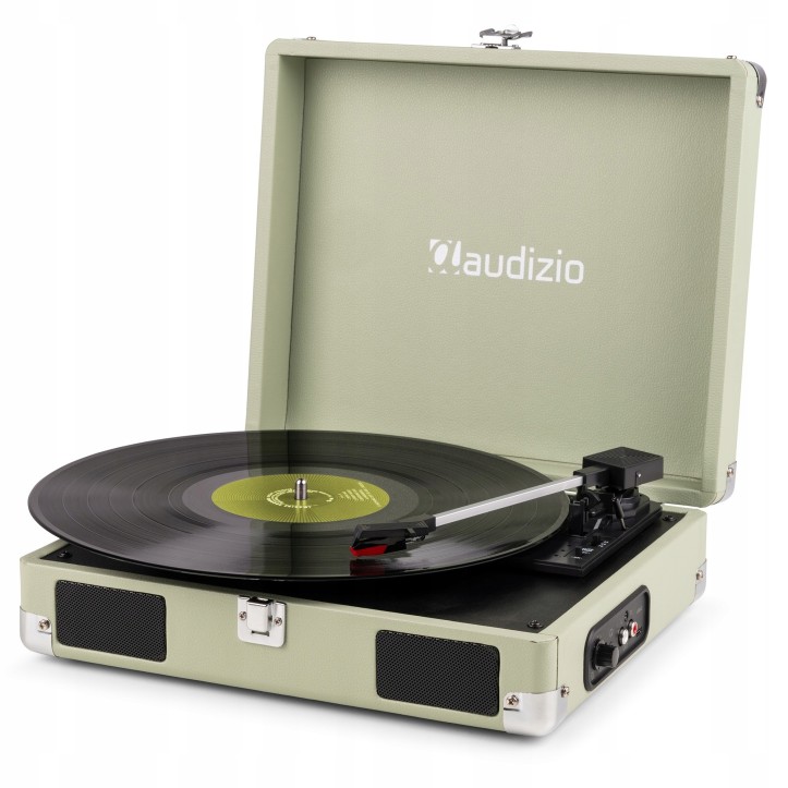 Audizio RP111G Gramofon w Walizce Odtwarzacz Płyt Vinylowych