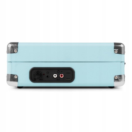 Audizio RP111BL Gramofon w Walizce Odtwarzacz Płyt Vinylowych