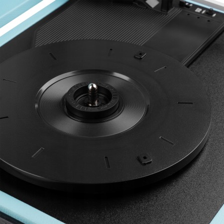 Audizio RP111BL Gramofon w Walizce Odtwarzacz Płyt Vinylowych