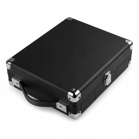 Audizio RP111BK Gramofon w Walizce Odtwarzacz Płyt Vinylowych