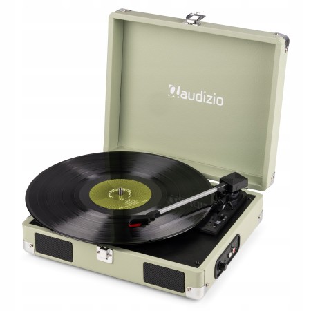 Audizio RP111G Gramofon w Walizce Odtwarzacz Płyt Vinylowych