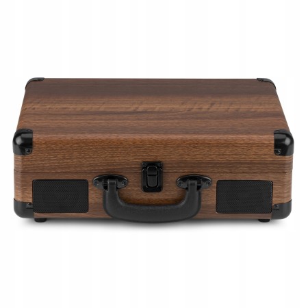 Gramofon Audizio RP116 Bluetooth Głośniki AUX in Brązowy Gramofon w Walizce