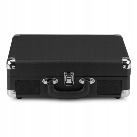 Gramofon Audizio RP116 Bluetooth Głośniki AUX in Czarny Gramofon w Walizce