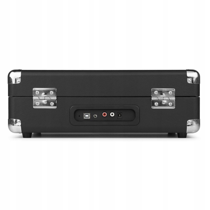 Gramofon Audizio RP116 Bluetooth Głośniki AUX in Czarny Gramofon w Walizce