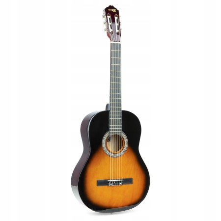 Zestaw Gitara Klasyczna MAX SOLOART + Statyw + pokrowiec i akcesoria