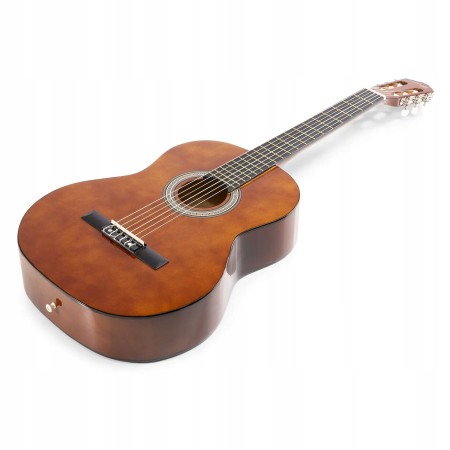 Zestaw Gitara Klasyczna MAX SOLOART + Statyw + pokrowiec i akcesoria