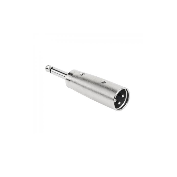Adapter Jack 6,3mm wtyk - XLR męski