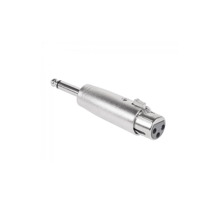 Adapter Jack 6,3mm wtyk - XLR damski