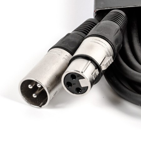 Kabel XLR M - XLR F 10m
