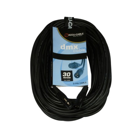 Kabel DMX XLR M - XLR F 30m