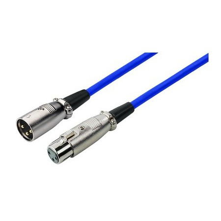 Kabel połączeniowy 0,7m XLR F - XLR M